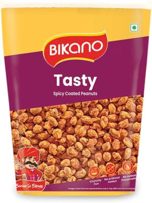 Bikano Tasty Spicy Coated Peanuts Namkeen