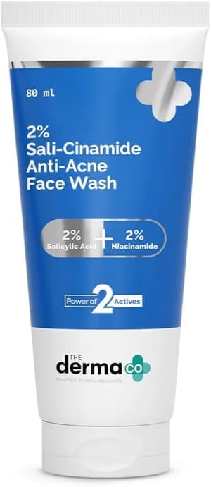 The Derma Co Sali-Cinamide Anti-Acne Face Wash