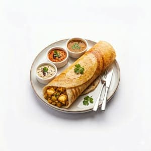 Butter Masala Paneer Dosa