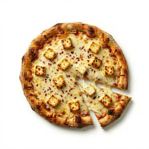 Cheezy Paneer Pizza